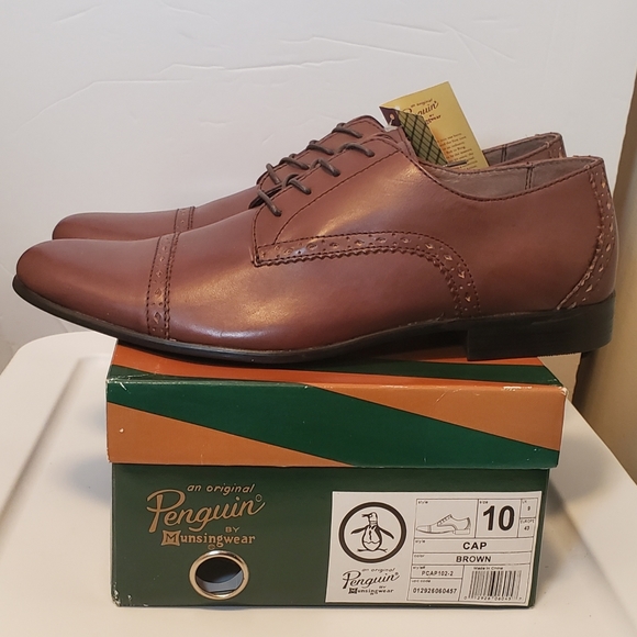 Original Penguin Cap Toe Dress Shoes - Picture 1 of 10